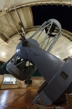 Large optical telescope Stock Photos