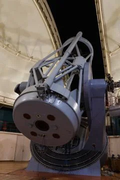 Large optical telescope 스톡 사진