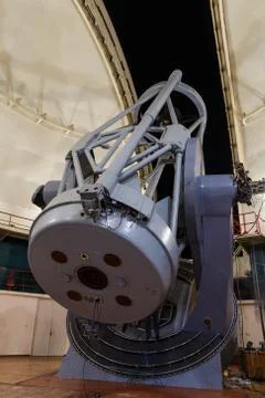 Large optical telescope Stock Photos