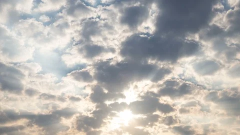 Large orange sunset as the massive sunset into the horizon. Dramatic sky time la Stock Footage 100813782