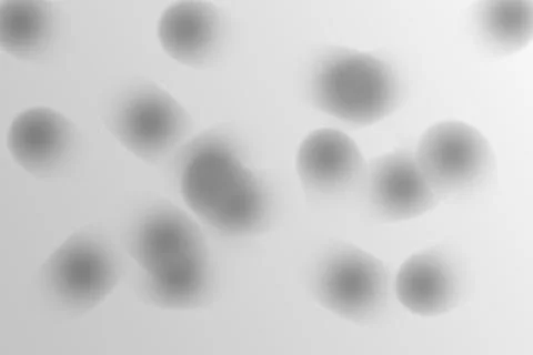 Large paint stains pattern with flaws. Abstract texture of gray color. Whit.. Stock Illustration
