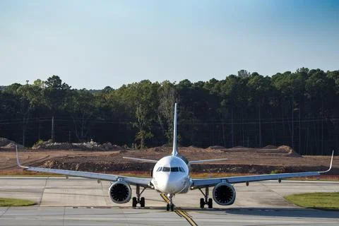 Large Passenger Jet Stock Photos