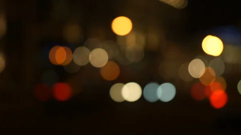 Large patches of light street Stock Footage 103551982