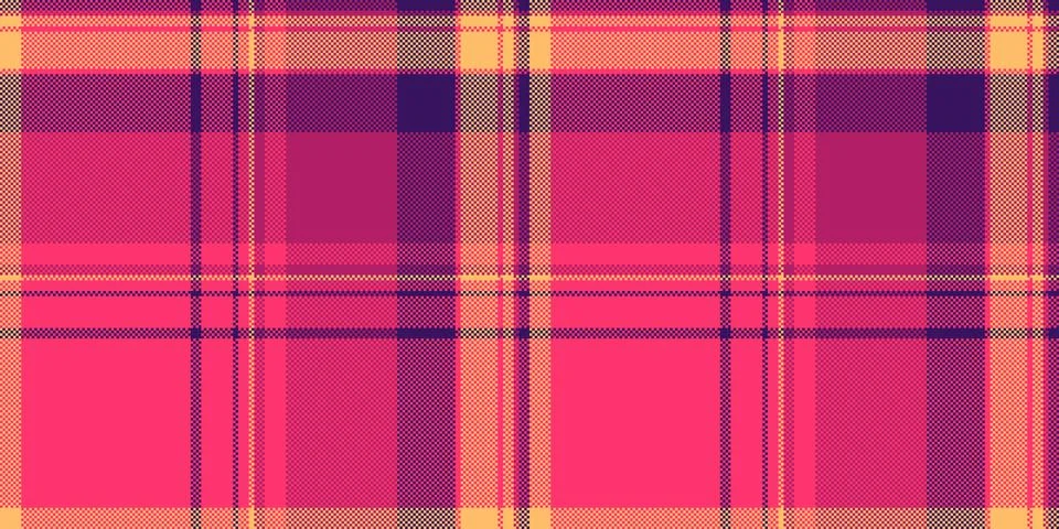 Large pattern check tartan, stripe textile background texture. Greeting sea.. 库存插图
