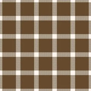 Large pattern fabric textile, hounds tooth seamless plaid background. Ragge.. Stock Illustration