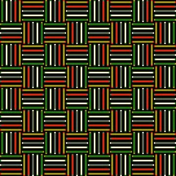 A large pattern of woven squares that is arranged in different shades Stock Illustration