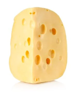 Large piece of cheese Stock Photos