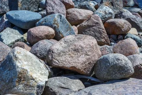 A large pile of rubble Stock Photos