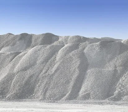 A large pile of rubble Stock Photos