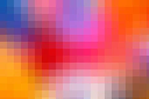 Large pixels background Illustrazione stock