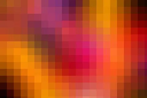 Large pixels background イラスト素材