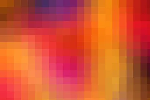 Large pixels background Illustrazione stock