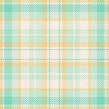 Large plaid textile fabric, strong texture background vector. Countryside c.. Stock Illustration