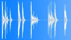 Large plastic container fallings Sound Effect