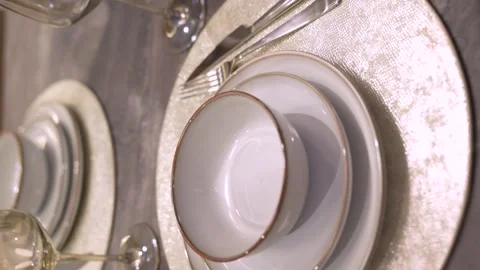  large plate with many plates Stock Footage 264150863