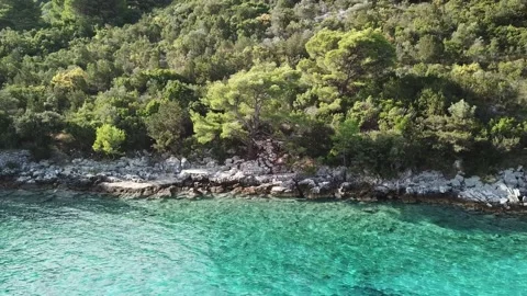 A large pool of water Stock Footage 133600895