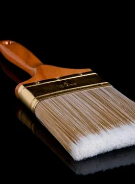 Large Pro Paintbrush Stock Photos