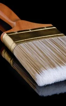 Large Pro Paintbrush Stock Photos