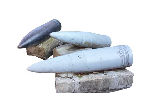 Large projectiles Stock Photos