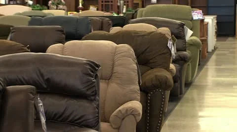Large Quantity of Recliners 動画素材 21429184