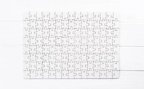 Large rectangular puzzle Stock Photos