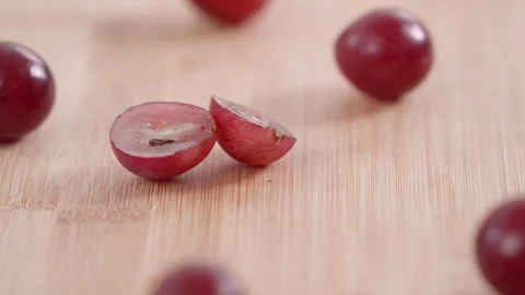 Large Red Grape Seeds 動画素材 249884506