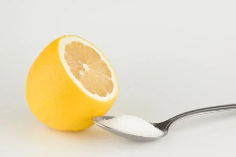 Large ripe lemon Stock Photos