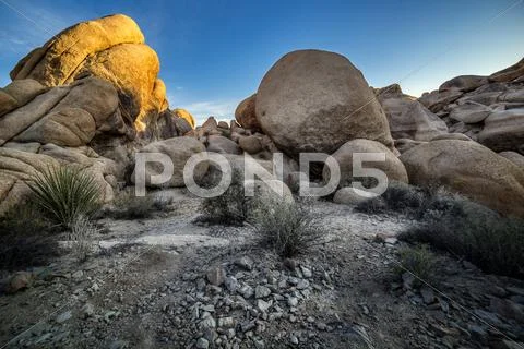Large Rock Boulders Stock Photos