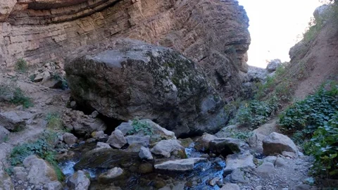 Large rock Stock Footage 171622073