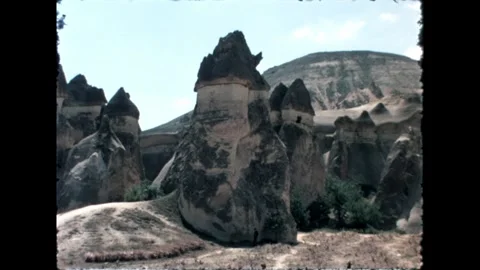 Large Rock Structures Video stock 278101022