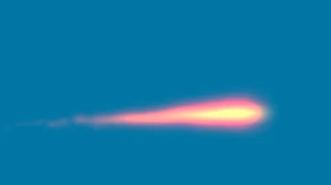 Large Rocket Plume, Version #3 (Blue Screen+Looping) Видео 33193022