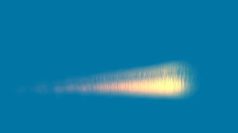 Large Rocket Plume, Version #4 (Blue Screen) Video stock 33193049