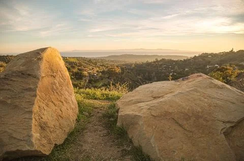 Large Rocks California Stock Photos