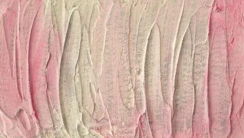 Large rough texture beige and pink wall with gray spots. Close-up. Stock Photos