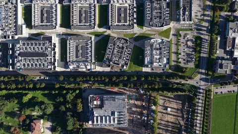 Large scale data center, AI technology, computing, cloud, big data and IT. Video stock 317083790