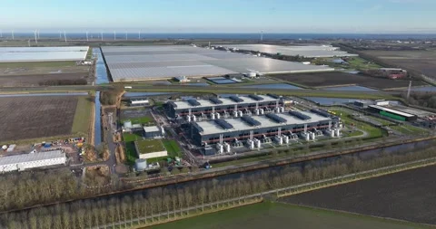 Large scale datacenter, showcasing, AI, super computing, quantum computing, IT 스톡 동영상 303517598