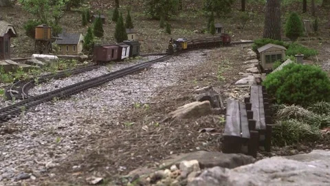 Large Scale Garden Railroad Video stock 264163257