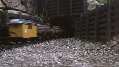 Large Scale Garden Railroad Video stock 264164611