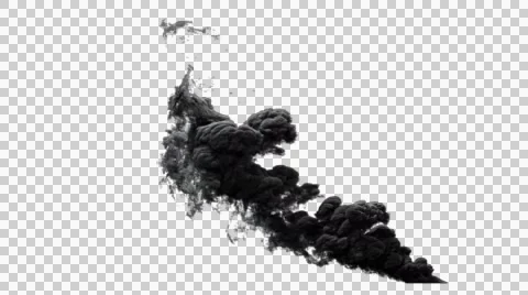 Large scale smoke Stock Footage 50024185