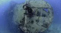 Large school of fish, world war 2 shipwreck - SS Thistlegorm - HD1080p 25fps HD Footage