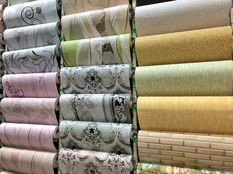 Large selection of wallpapers in the store. Stock Photos