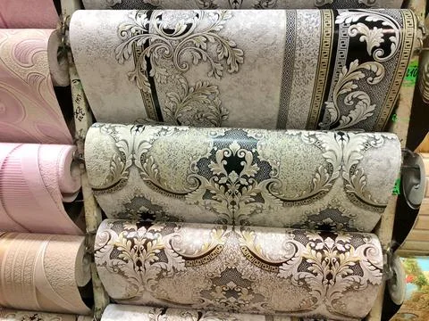 Large selection of wallpapers in the store. Stock Photos