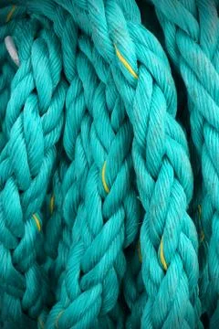 Large ship cable background Stock Photos