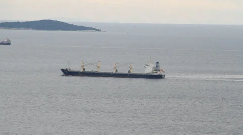 Large ship 스톡 동영상 33871458