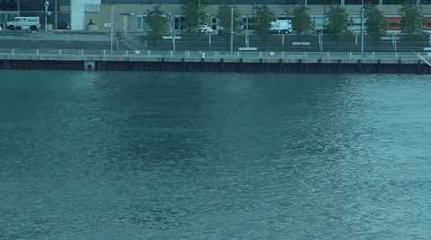 Large Ship Passes By Stock Footage 65780019