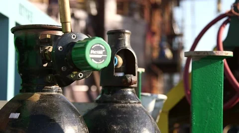 Large Ship Repairs In Dry Dock Stock Footage 63988820