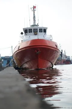 Large ships Foto stock