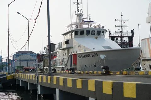 Large ships Foto stock