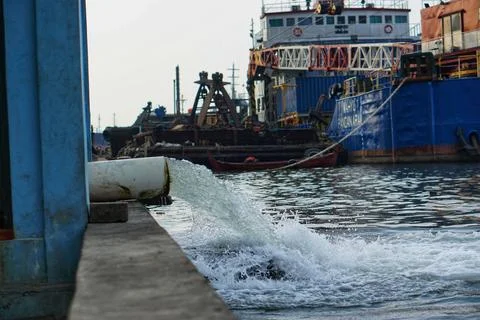 Large ships Stock Photos
