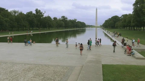 Large shot, The Washington Monument Stock Footage 94537703
